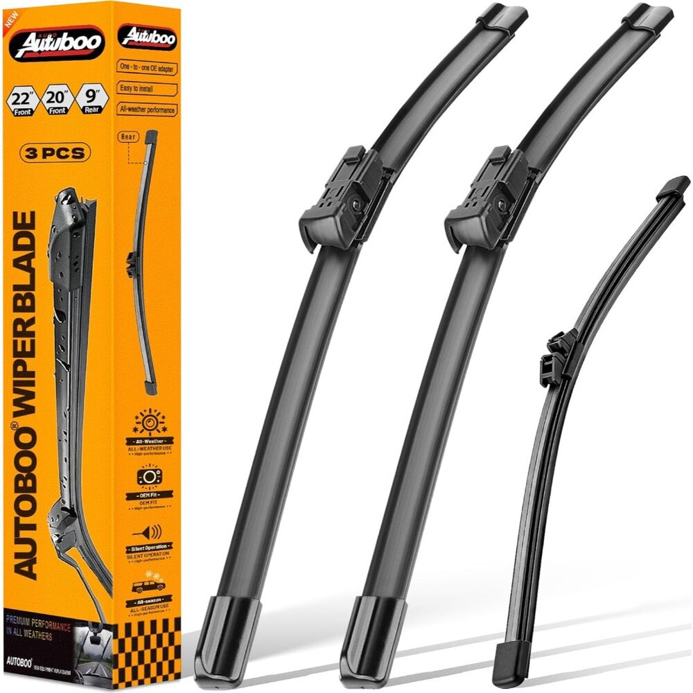 22"+20" Windshield Wipers Blades Replacement for Ford Bronco Sport 2021-2024 202